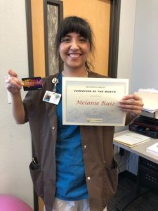 Caregiver of the Month February 2018