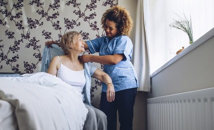caring for elderly in their home