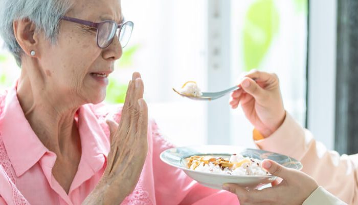 dementia stop eating