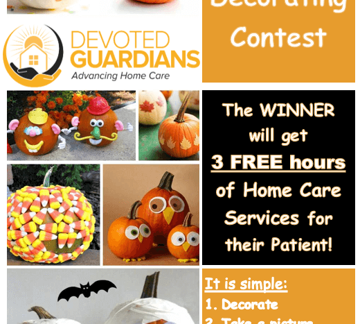 pumpkin decorating contest
