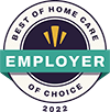 Best of Home Care Award - Employer of Choice 2022