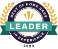2023 home care Leader in Experience